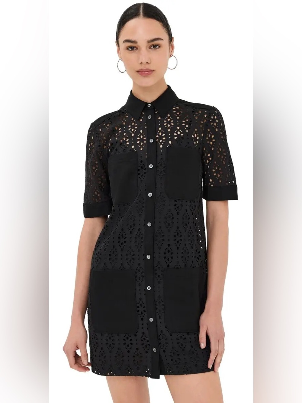 Veronica Beard Rafaela Dress in Black Size 4